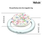 GripPro Magnetic Phone Ring Daisy Flower