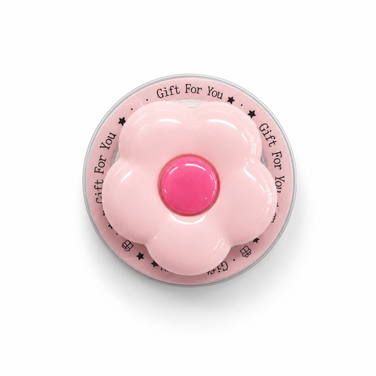 GripPro Magnetic Flower Phone Ring Holder – Pink