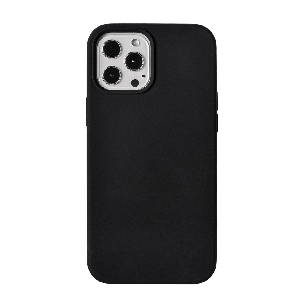 Silicone Rubber Case for iPhone (Black)