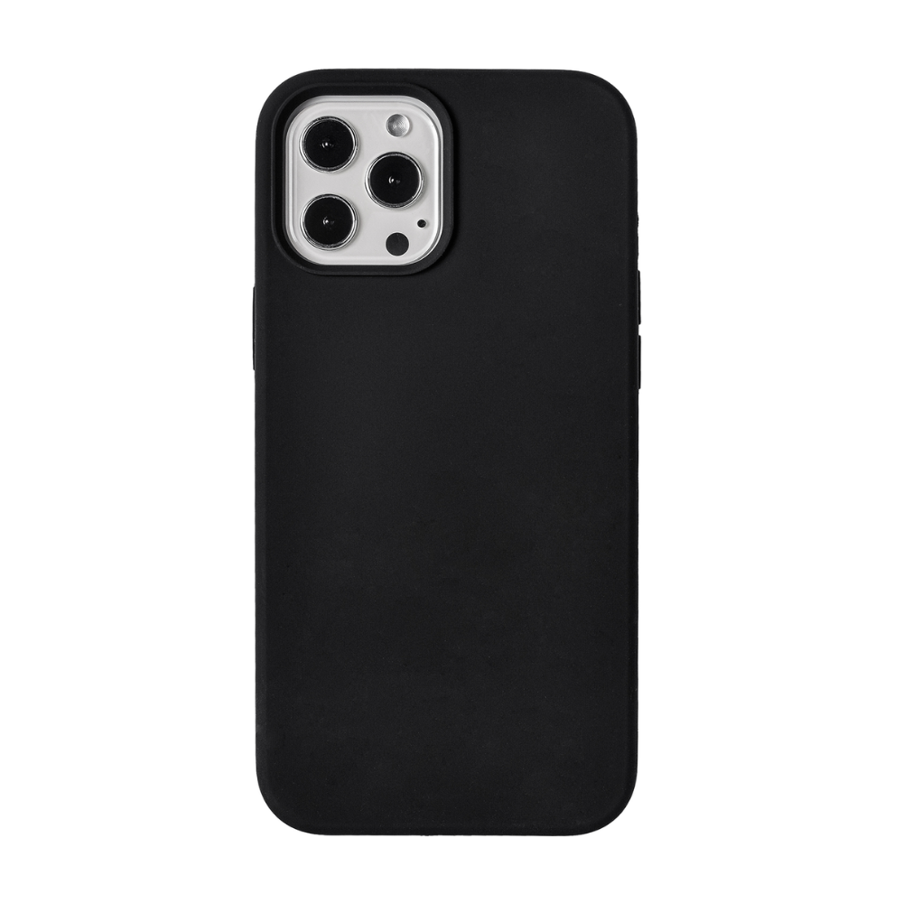 Silicone Rubber Case for iPhone - Black