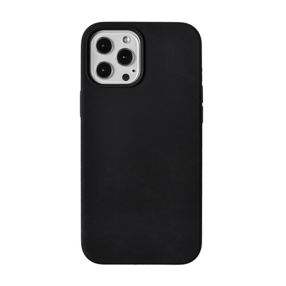 Silicone Rubber Case for iPhone - Black