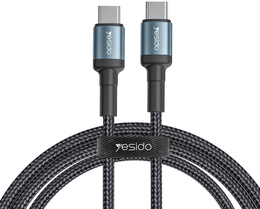 Yesido 60W Dual Type-C YESIDO Cable 2M Black 2.0