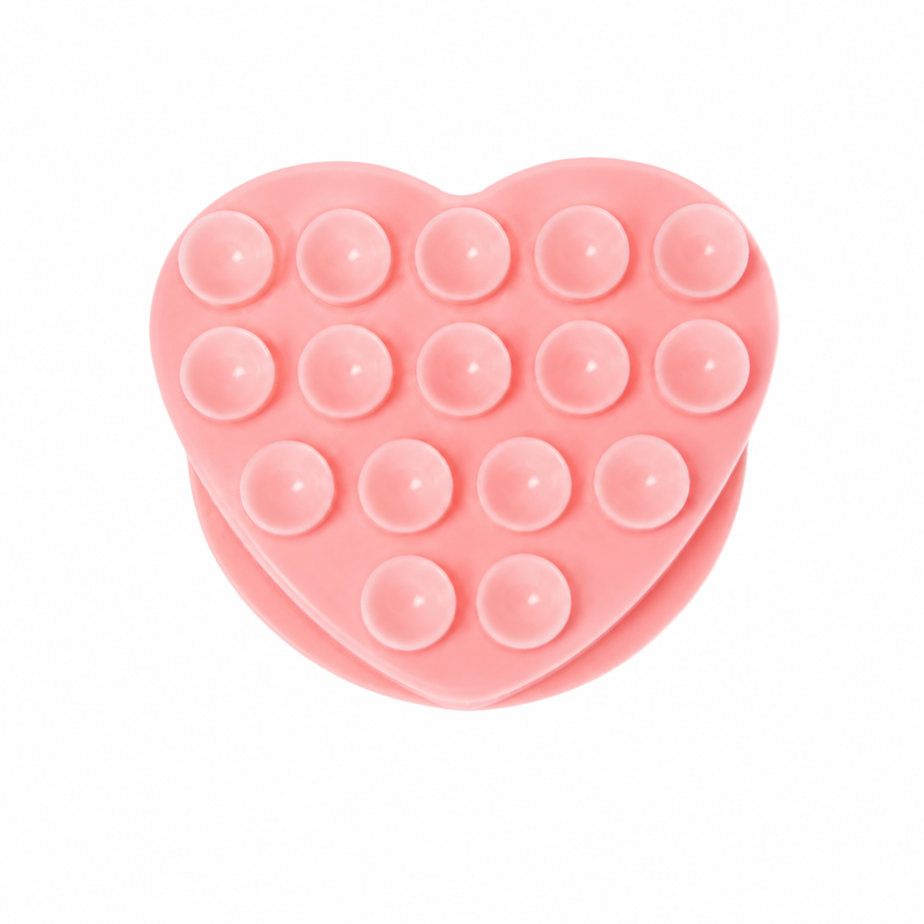PopGrip MagSafe Suction Heart - Pink