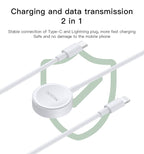 Yesido 2IN1 Type C Watch Cable YESIDO Cable White