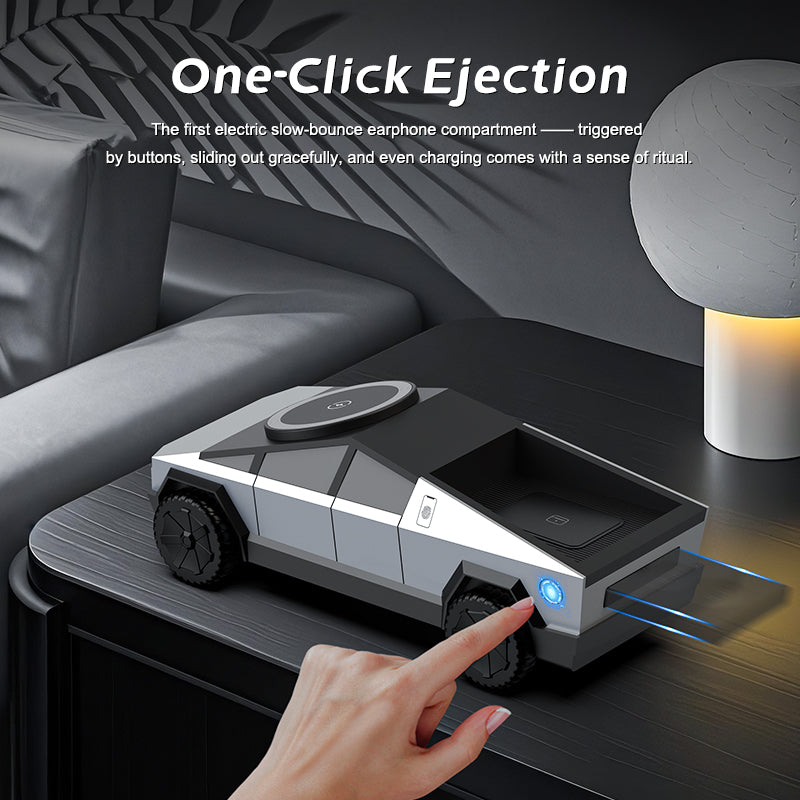 CyberDock 3-in-1 Fast Wireless Charging Station for Phone, Apple Watch & AirPods