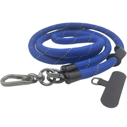 Sturdy Rope Crossbody Phone Lanyard Navy