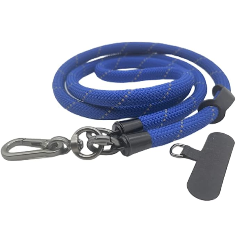 Sturdy Rope Crossbody Phone Lanyard Navy