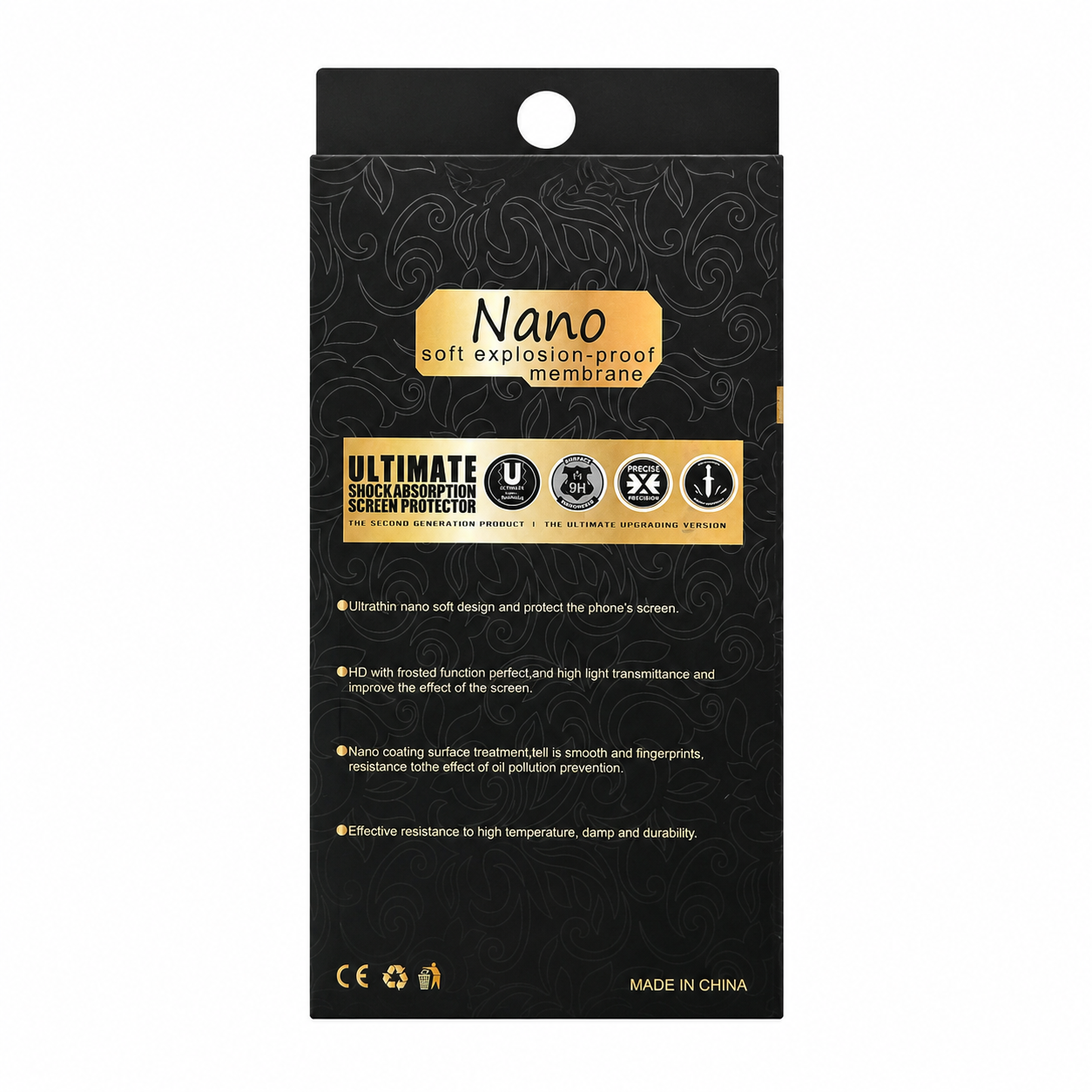 HD Clear Nano Glass Screen Protector for iPhone 15 Pro Max