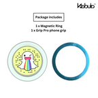 GripPro Magnetic Phone Ring Smile Rainbow