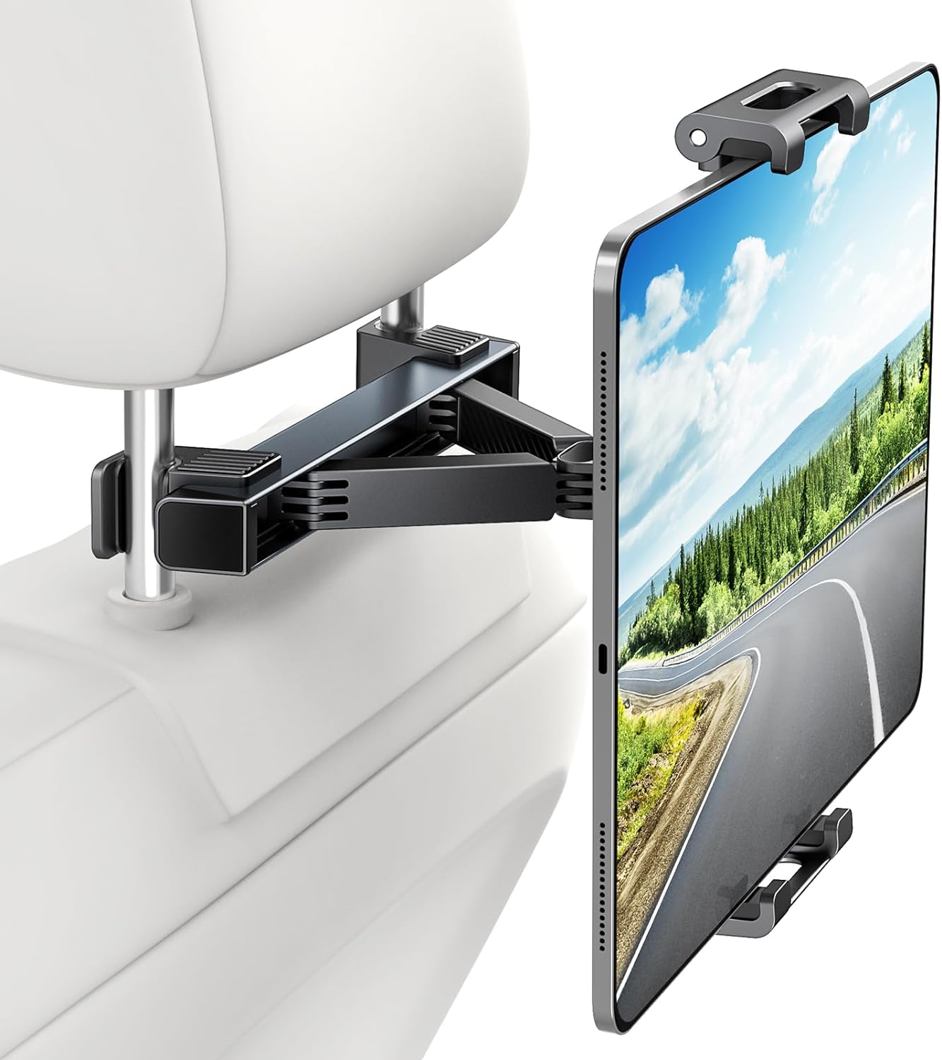 Universal Tablet Holder Car Backseat Car Holder Black