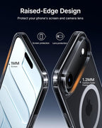 iPhone 17 series Magnetic Back Cover Case Clear