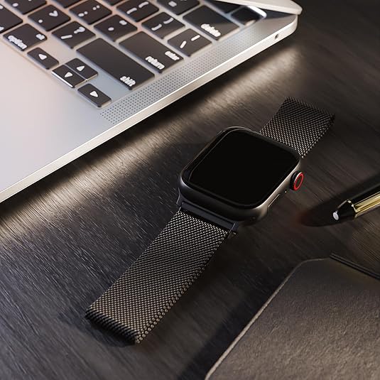 Apple Watch Stainless Steel Milanese Loop Strap