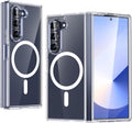 Samsung Galaxy Z Fold 7 Magnetic Back Cover Case Clear