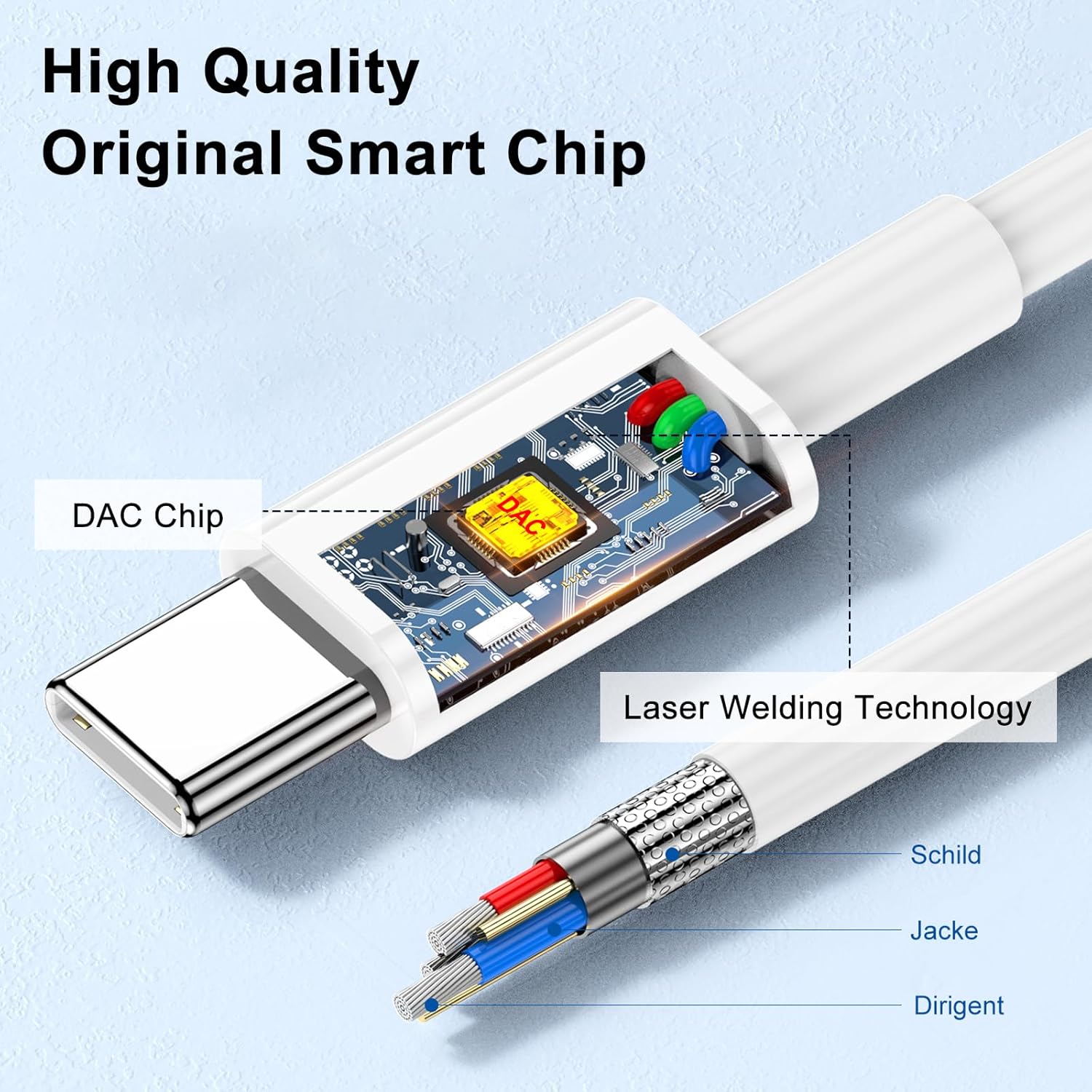 Wired Earpiece Type-C White