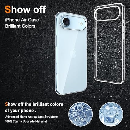 iPhone 17 Air Jelly Clear Case