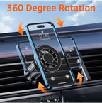 YC19 Hooked Style Wireless Car Holder - Black