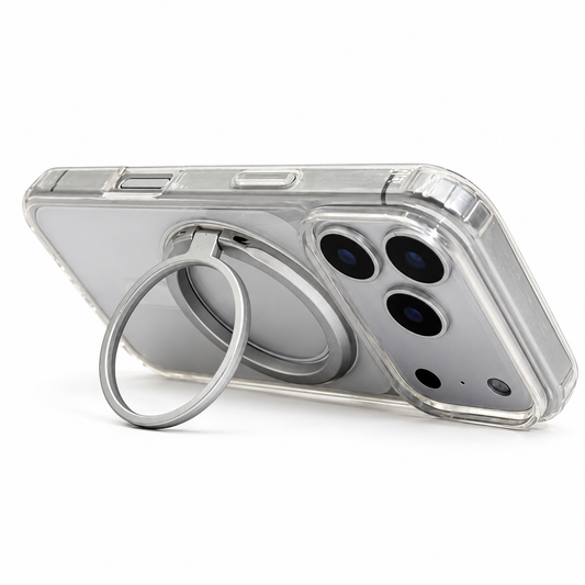 MagGrip Ultra Magnetic Ring Stand Silver