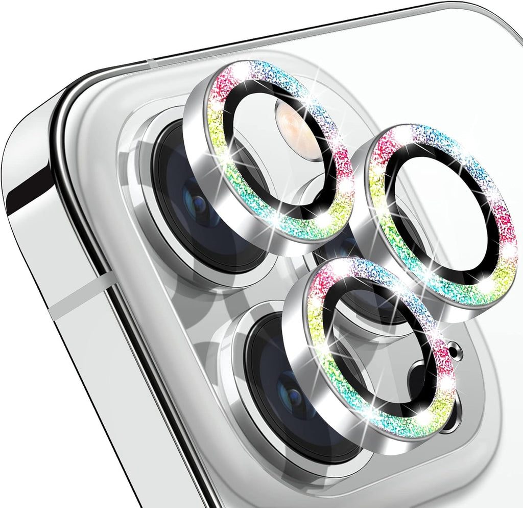 iPhone Camera Lens Protector Tempered Glass Diamond Colorful (1 Piece)
