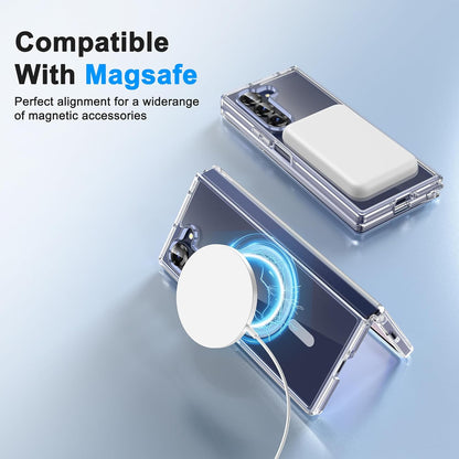 Samsung Galaxy Z Fold 7 Magnetic Back Cover Case Clear