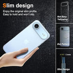 iPhone 17 Air Jelly Clear Case