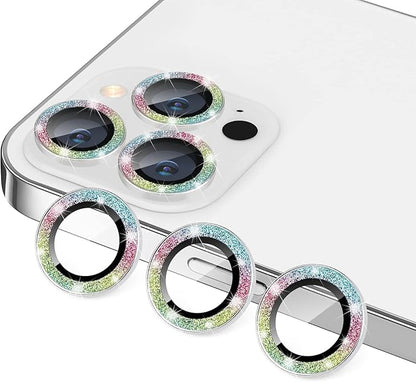 iPhone Camera Lens Protector Tempered Glass Diamond Colorful (1 Piece)