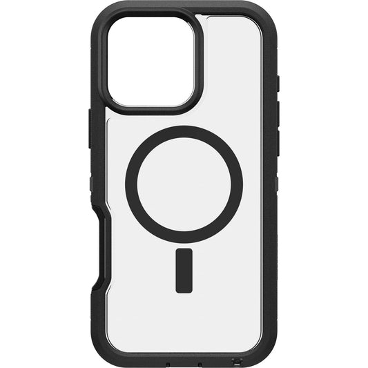 Eclipse Shield MagSafe Case for iPhone - Black-Clear