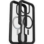 Eclipse Shield MagSafe Case for iPhone - Black-Clear