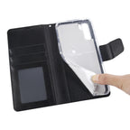 Hanman Flip Wallet Case OPPO AX5 Black
