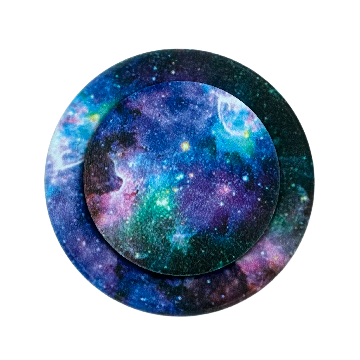 Magnetic Phone Ring Blue Nebula