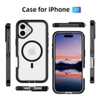 iPhone 17 Eclipse Shield MagSafe Case - Black Clear