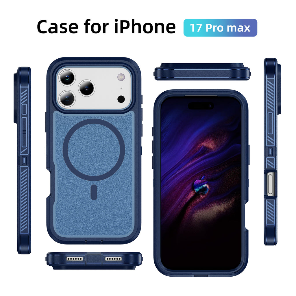 iPhone 17 Pro Max Eclipse Shield MagSafe Case Blue