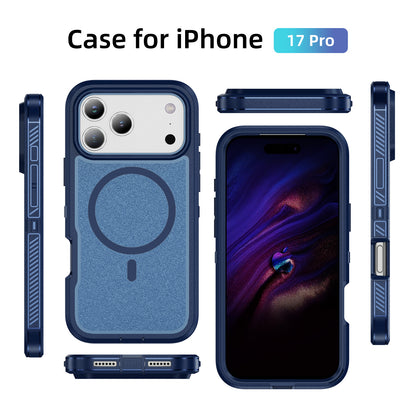 iPhone 17 Pro Eclipse Shield MagSafe Case Blue