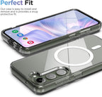 Samsung Galaxy S24/S25 Series Magnetic Back Cover Case Clear