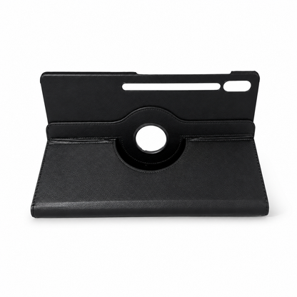 Galaxy Tab S8 Ultra 360-Degree Rotating Stand Case Black