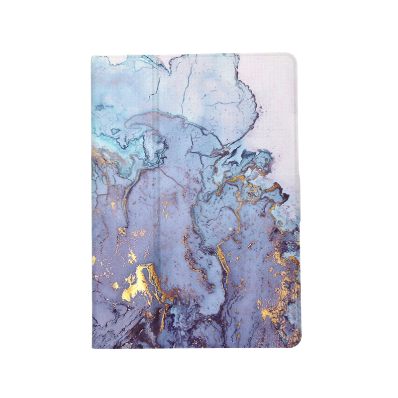 iPad 9.7 inch Universal Rotate iPad Case Blue Marble