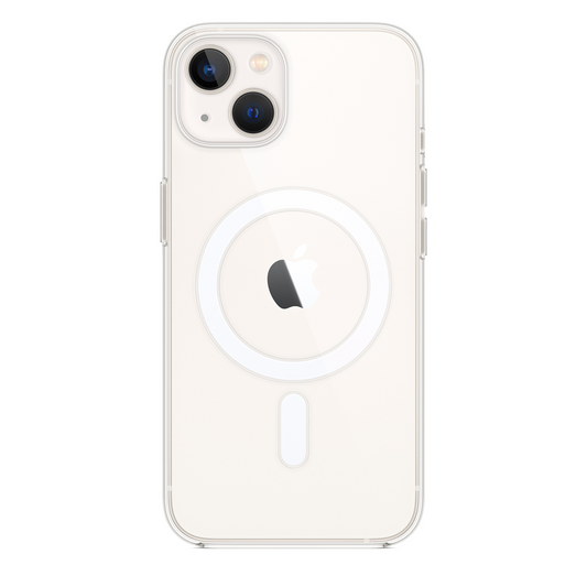 Magnetic Back Cover Clear Case for iPhone