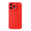 iPhone 7/8/SE Silicone Rubber Case Red