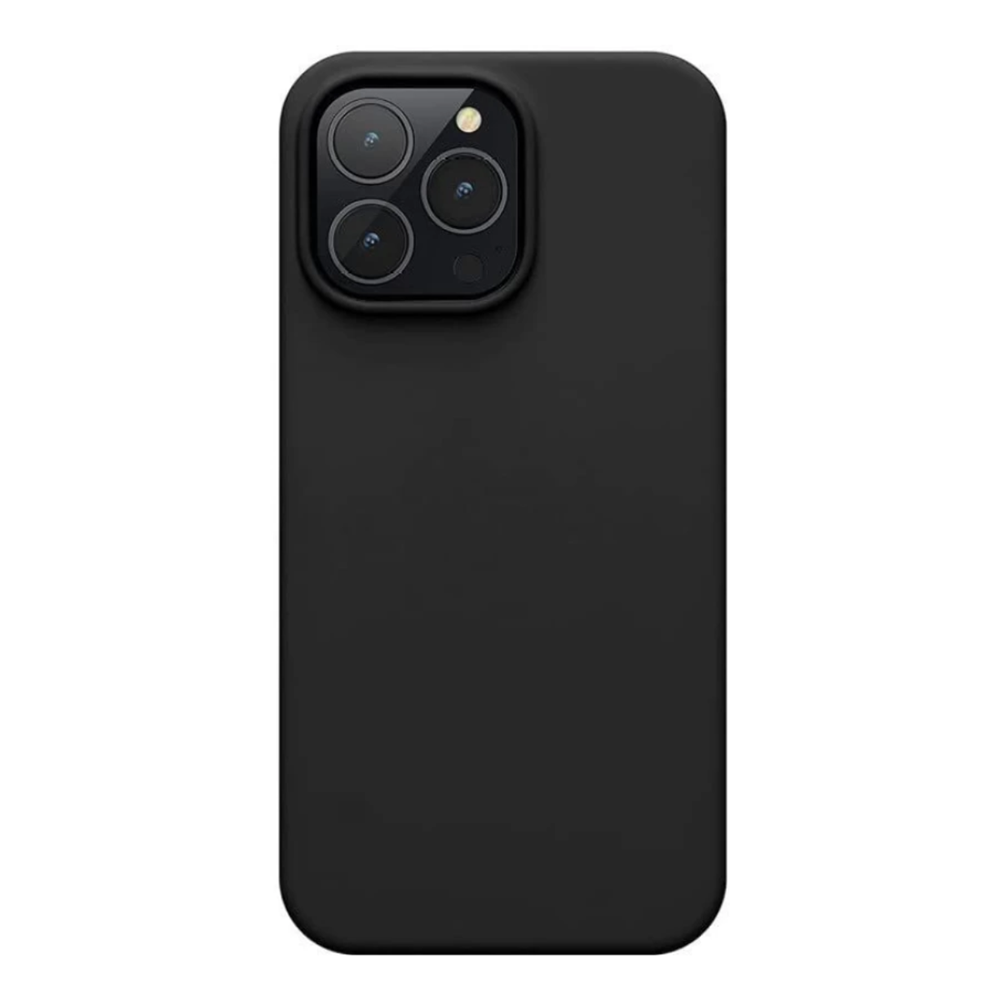 Silicone Rubber Case for iPhone - Black