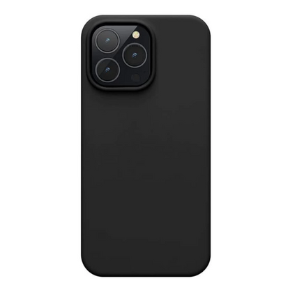 Silicone Rubber Case for iPhone - Black