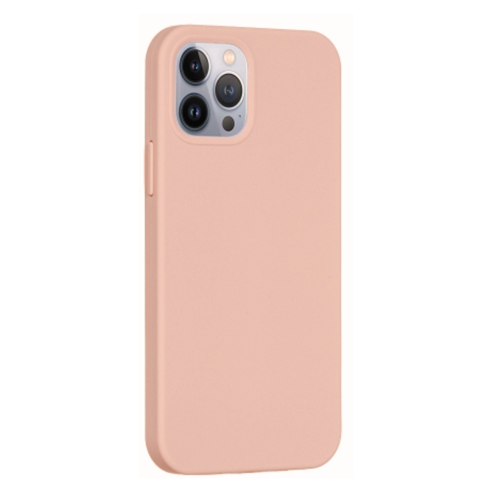iPhone 15 Plus / 14 Plus Silicone Rubber Case Sand Pink
