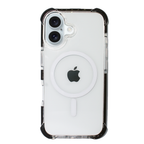 Nebula Clear Back Tough Case with MagSafe for iPhone – Black