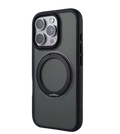 360° Rotatable Invisible Stand Case for iPhone – Black