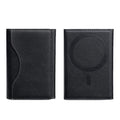 Slim Tri-Fold MagSafe Wallet & Phone Stand Black