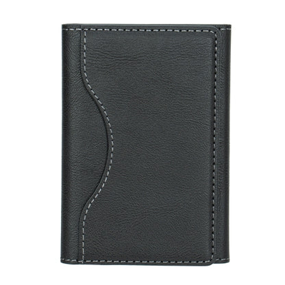 Slim Tri-Fold MagSafe Wallet & Phone Stand Black