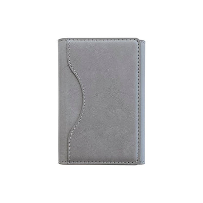 Slim Tri-Fold MagSafe Wallet & Phone Stand Grey