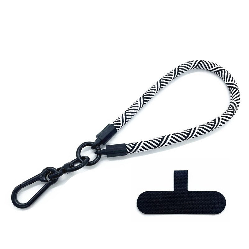 Sturdy Rope Phone Wrist Strap Zibra Stripe