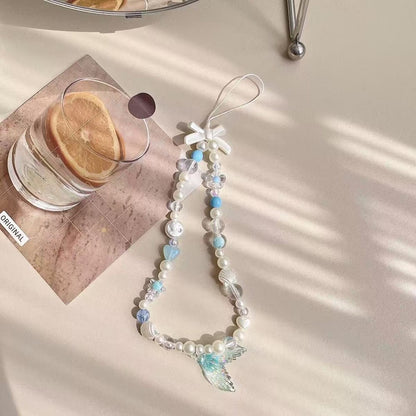 Crystal Phone Hand Wrist