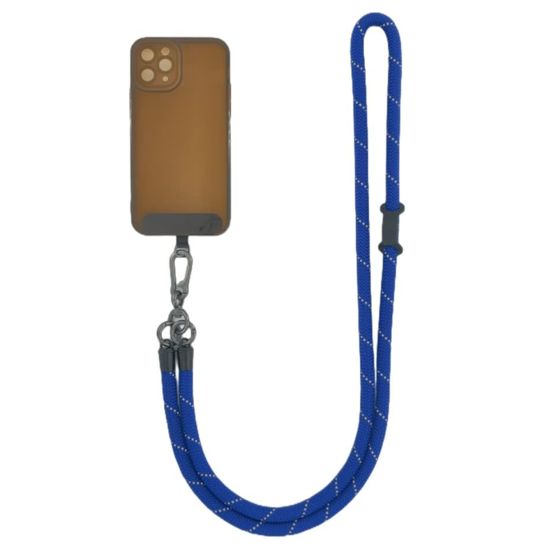 Sturdy Rope Crossbody Phone Lanyard Navy