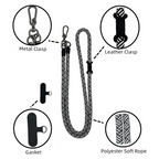 Sturdy Rope Crossbody Phone Lanyard Zibra