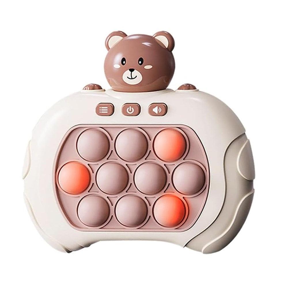 Handheld Console Fast Push Bubble Game - Bear